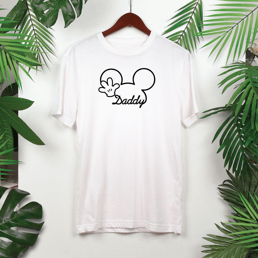 Personalized Mickey Ears w/Hand Iron On Vinyl Decals
