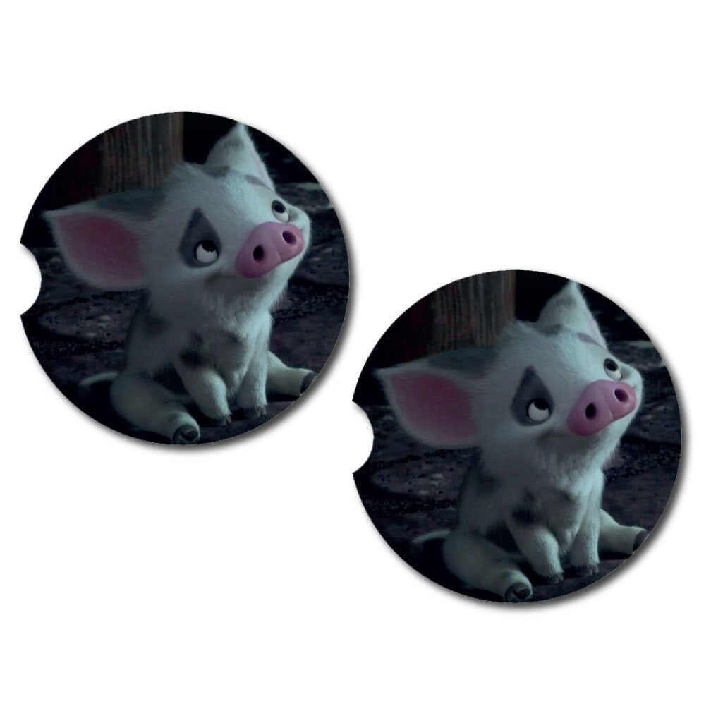 Pua Car Cup Coasters | Set of Two