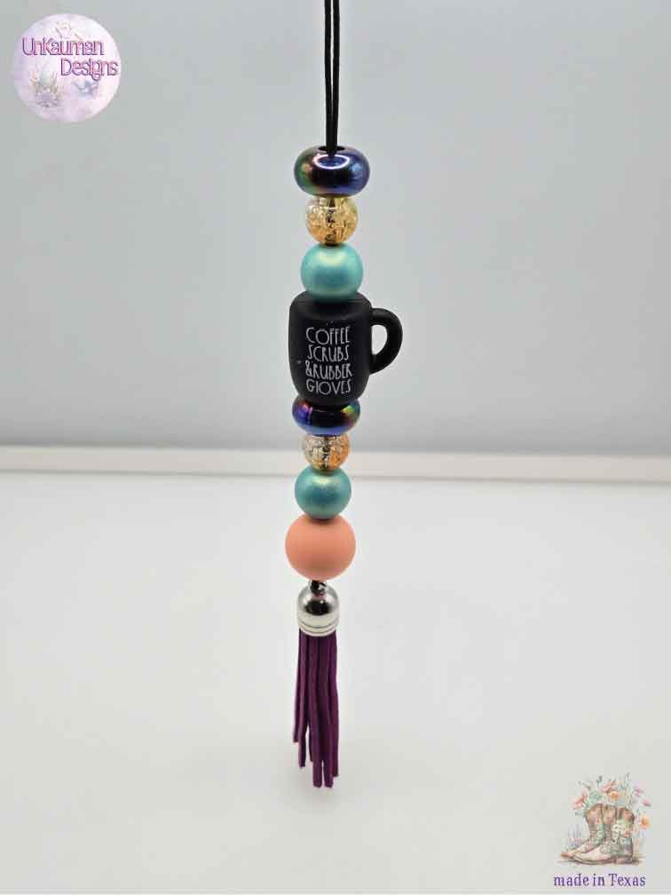Custom Car Charms | Rear View Mirror Charms | Car Accessories | Custom Gift Ideas for Rearview Mirror
