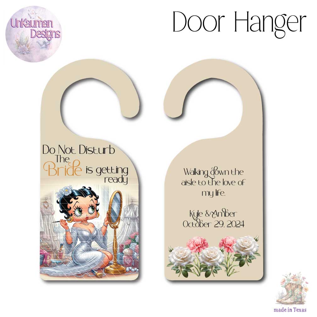 Glamour Bride Betty Door Knob Decor