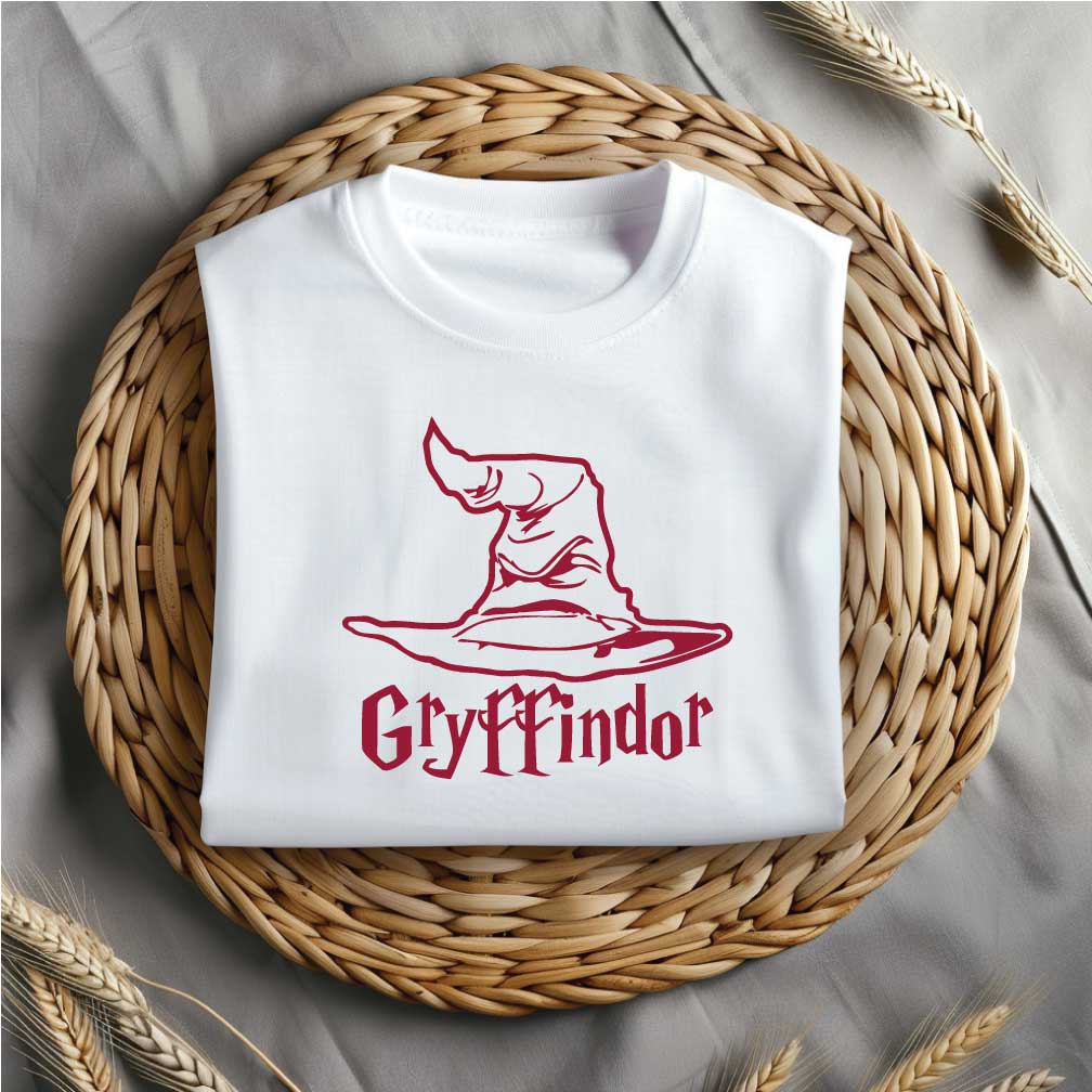 Gryffindor Sorting Hat HTV Iron On Vinyl Decal