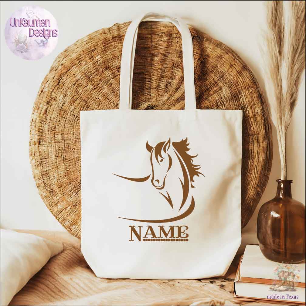 Personalized Horse Image Iron On Vinyl Decal
