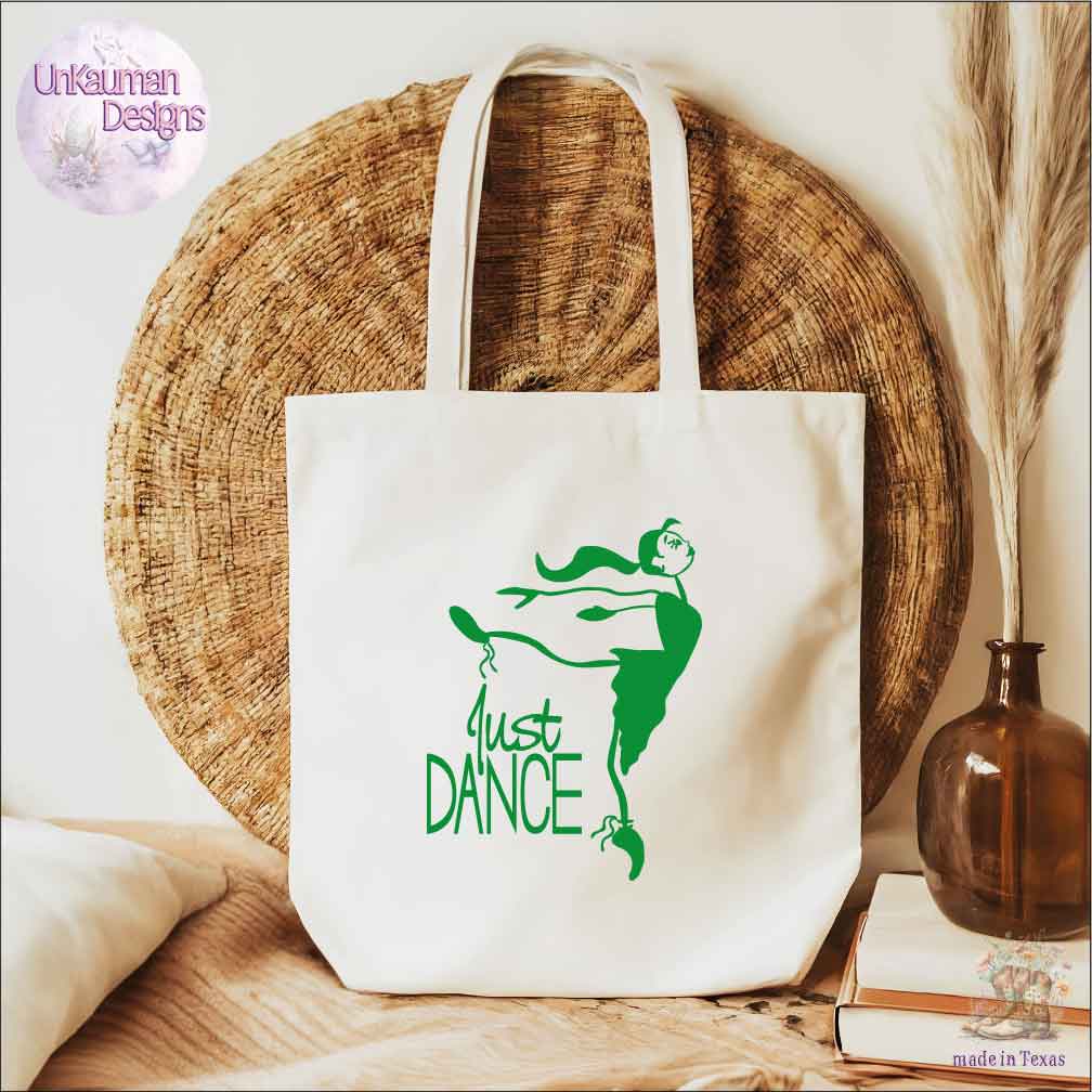 Just Dance Iron On Vinyl Decal for Clothing, Tote Bag, T-Shirt, Backpack