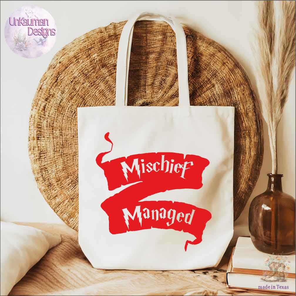 Mischief Managed HTV Iron On Vinyl Decal