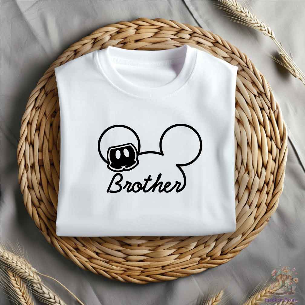 Personalized Mickey Ears w/Pants Iron On Vinyl Decal