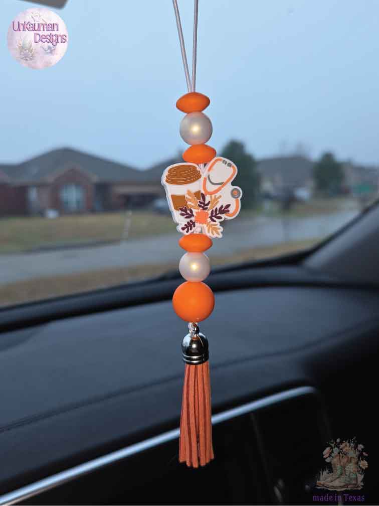 Custom Car Charms | Rear View Mirror Charms | Car Accessories | Custom Gift Ideas for Rearview Mirror