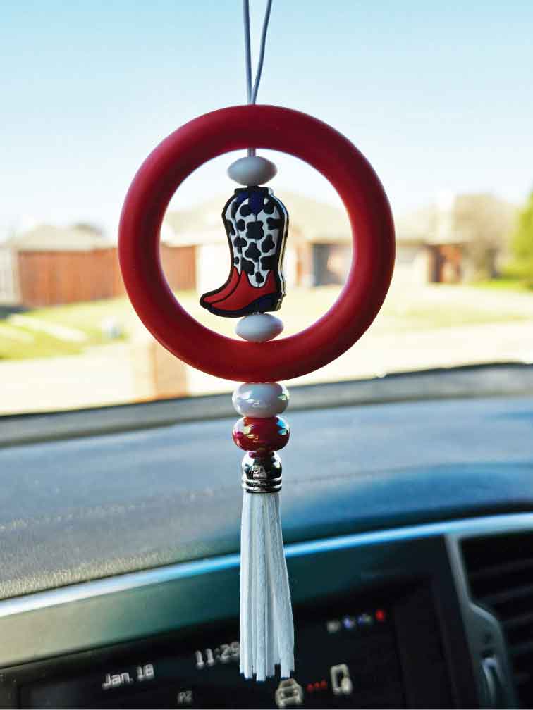 Custom Car Charms | Rear View Mirror Charms | Car Accessories | Custom Gift Ideas for Rearview Mirror