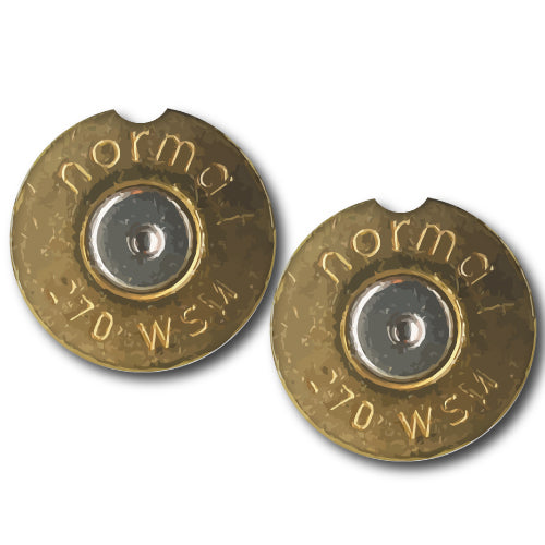 Rifle Headstamp Bullets Car Cup Coasters | Set of Two | 3 Designs
