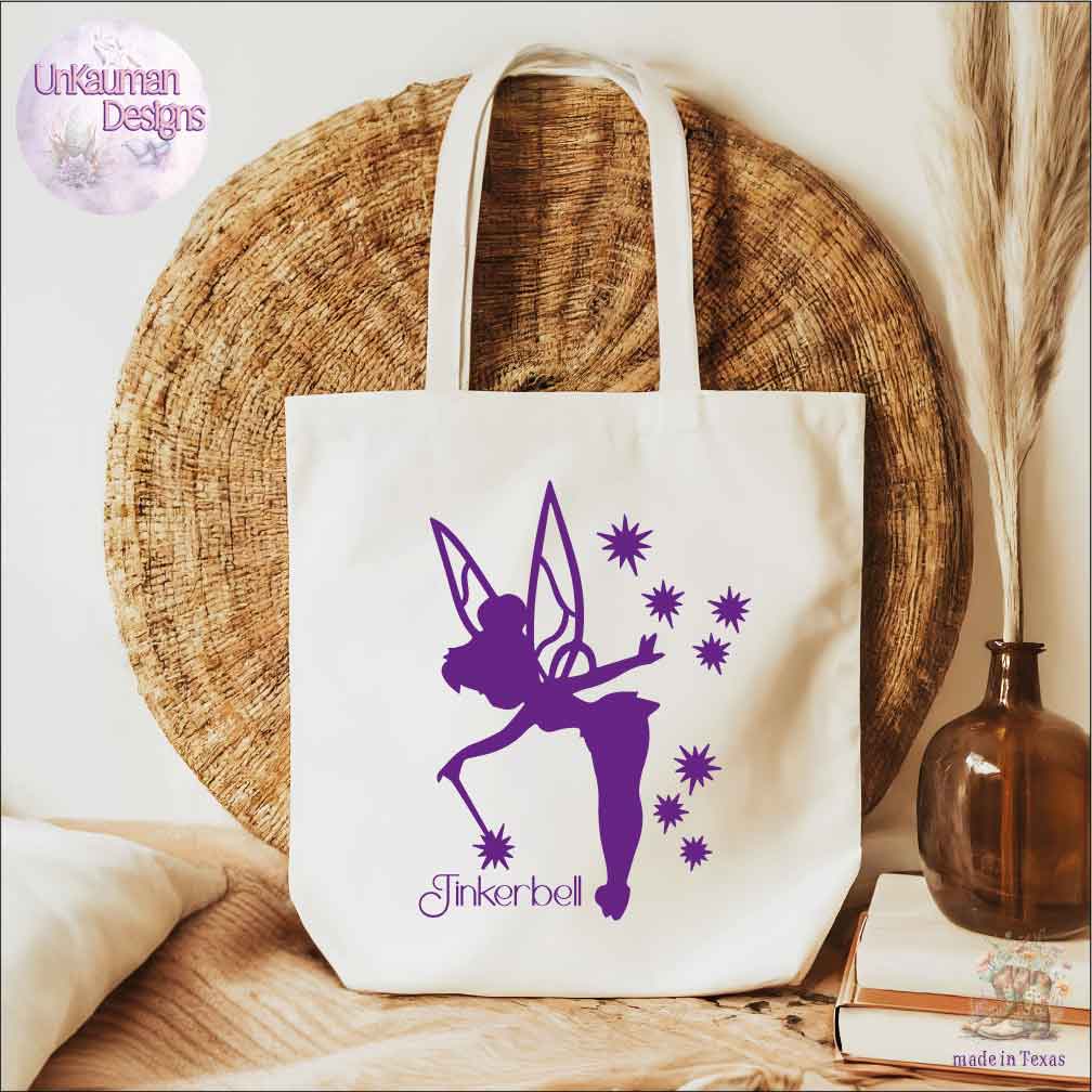 Personalized Tinkerbell Iron On Vinyl Decal