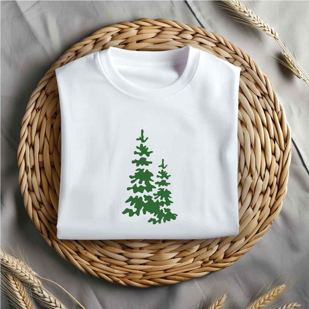 Christmas Tree(s) Iron On Vinyl Decal | 3 Designs