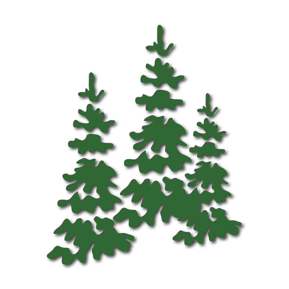 Christmas Tree(s) Iron On Vinyl Decal | 3 Designs