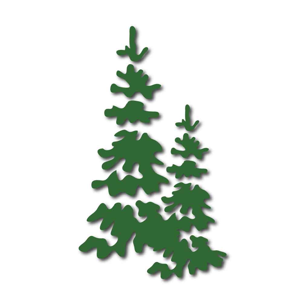 Christmas Tree(s) Iron On Vinyl Decal | 3 Designs