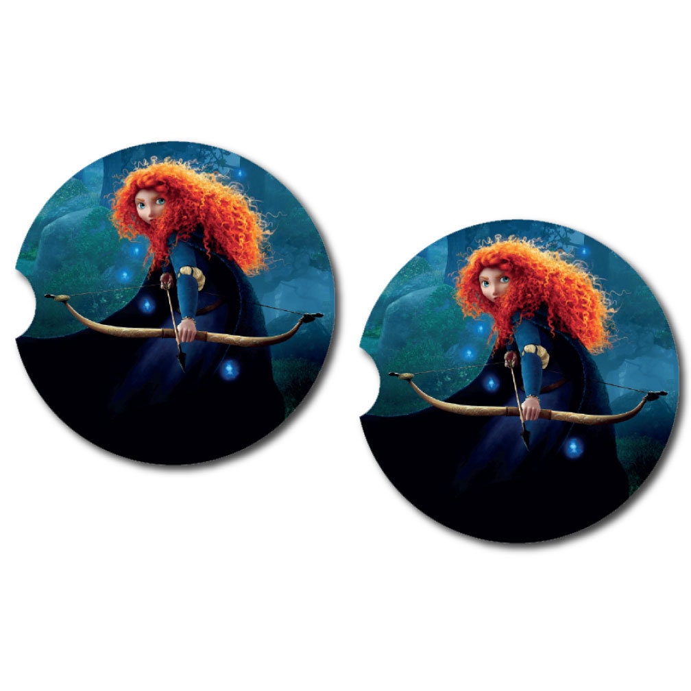 Merida Car Cup Coasters | Set of Two