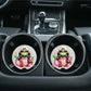 Green Girl with Attitude Car Cup Coasters w/Optional Personalization