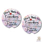 CoWorkers Glitter Cup Car Coasters | Set of Two