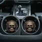 3D Look Skull Car Coasters | Set of Two | 6 Designs