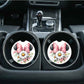 Floral Minnie Car Coasters | Set of Two #FM5