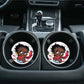 Wind Blown Betty Car Coasters | Set of Two