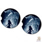 Beauty and The Glass Beast Car Coasters | Set of Two