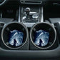 Beauty and The Glass Beast Car Coasters | Set of Two