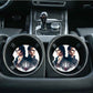 Vampires Damon & Stephen Car Coasters (Set of Two)