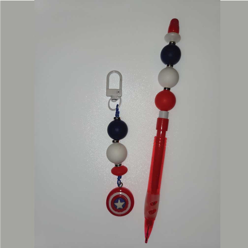 Zipper Pulls, Bag Charms Super Heroes