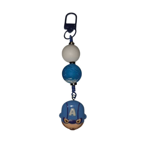 Zipper Pulls, Bag Charms Super Heroes