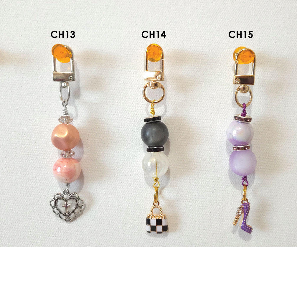 Zipper Pulls, Bag Charms
