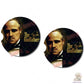 The Godfather Car Coasters | Set of Two