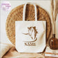 Personalized Horse Image Iron On Vinyl Decal