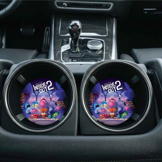 Inside Out Car Coasters | Set of Two