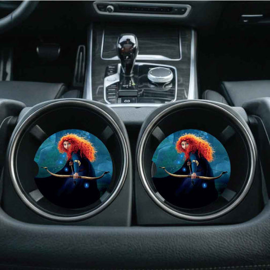 Merida Car Cup Coasters | Set of Two
