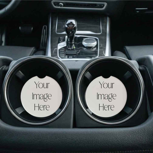 Personalized Car Coasters | Set of Two