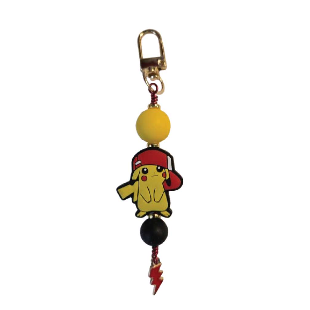 Zipper Pull Bag Charm with Pen and/or Pencil