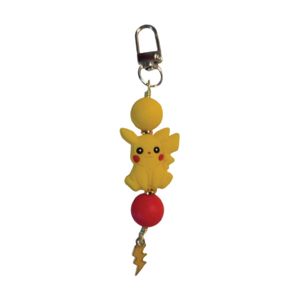 Zipper Pull Bag Charm with Pen and/or Pencil