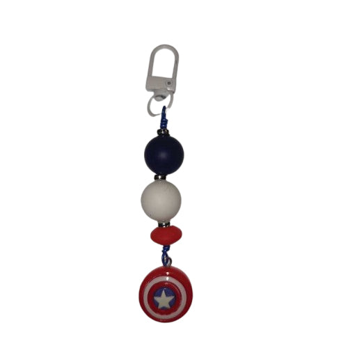 Zipper Pulls, Bag Charms Super Heroes