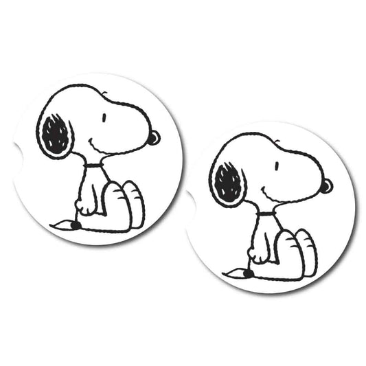 Snoopy Car Coasters | Set of Two
