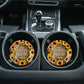 Sunflower Sunshine Car Coasters | Set of Two