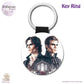 Vampires Damon & Stephen Car Coasters Set of Two and/or Matching Key Ring