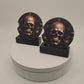 3D Look Skull Car Coasters | Set of Two | 6 Designs