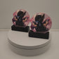 Black Baby Dragon Car Coasters | Set of Two